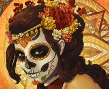 voy a convertir tu rostro en Catrina para Halloween