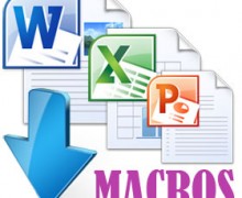 Yo voy a hacer una macro para Word y Excel